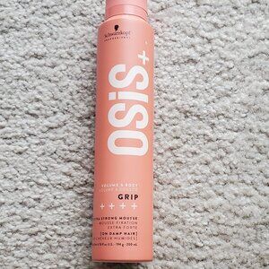 Schwarzkopf Osis+ Ultra Strong Mousse Volume and Body Grip 6.76 Fl Oz